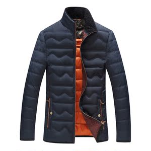 金丝狐羽绒服男