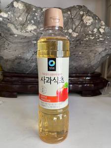 包邮*韩国原装进口清净园苹果醋500ml烹调