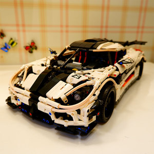 乐高moc柯尼塞格跑车拼装积木汽车模型成人高难度车模摆件礼物