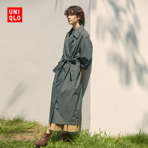 优衣库【设计师合作款uniqlo u】女装风衣(外套 秋季新款)439697