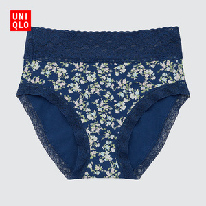 优衣库 女装 短裤(高腰)(三角 内裤) 450462 uniqlo