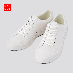 优衣库 男装/女装 帆布休闲鞋 (小白鞋)434989