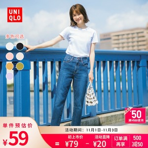 优衣库【uniqlo u】女装圆领t恤春夏短袖"优衣库好感t" 435193