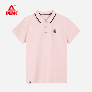 匹克翻领polo衫短袖t恤女2022夏季都市休闲经典舒适纯棉透气上衣