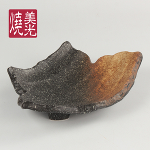 日式料理刺身盘寿司盘 中式粗陶餐具瓷器 奇形异形盘子 特色菜盘