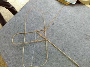 手工艺术品 沙燕风筝制作材料 骨架 无纺布