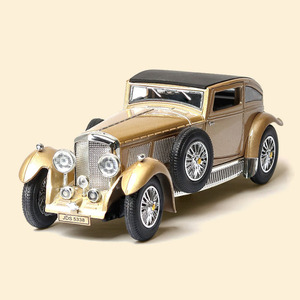 宾利车模林肯复古声光老爷车模型男孩儿童玩具怀旧迷你小汽车摆件