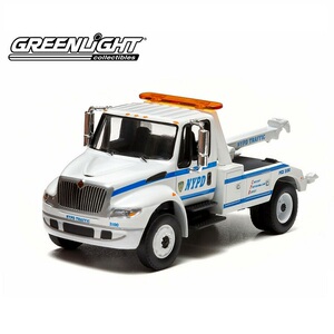 绿光 1:64 纽约警察局 nypd 万国 4400 警车 拖车 清障车 卡车