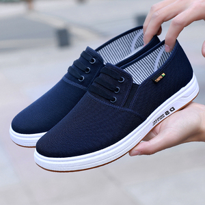 男款布鞋一脚蹬潮流
