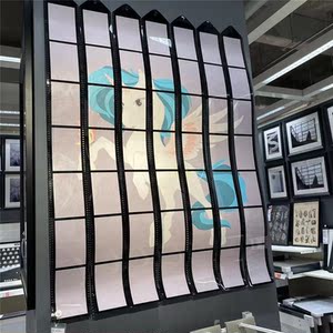 宜家国内代购 乔布斯相框照片墙电影胶片胶卷条画相片夹相架竖条