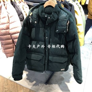 现货秋冬thenorthface北面男连帽灯芯绒保暖600蓬鹅绒羽绒服|4waz