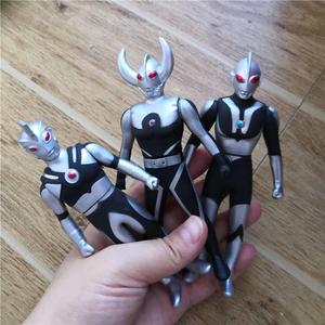 新款暗奥特曼软黑人偶奥特兄弟初代 艾6斯 泰罗 胶赛文 奥270602