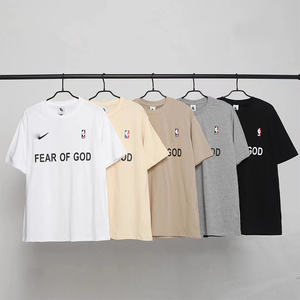 fog fear of god短袖oversize三方联名t恤男女essentials短袖复线