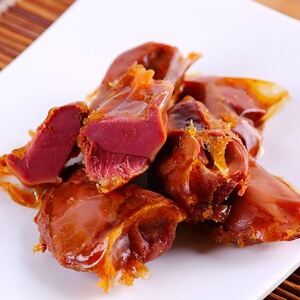 90【周黑鸭旗舰店】卤鸭胗鸭肫110g 切片小包装 武汉特产零食天猫成交