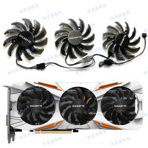 gigabyte技嘉gtx1080 1080ti gaming显卡风扇t128010su/pld08010s