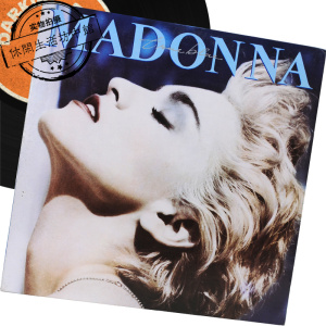 正版拆封 1986年首版 lp黑胶唱片 麦当娜madonna true blue 纯蓝