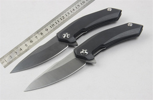 zt零误差zt0095 g10柄折叠刀 超轻便野外背夹户外高硬度锋利折刀