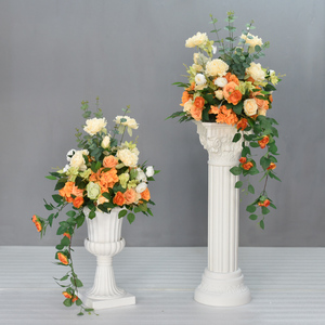 婚庆罗马柱路引花