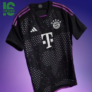 正品23-24拜仁慕尼黑拜仁客场球衣25号穆勒 球员版足球服hr6947
