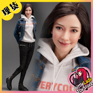 【现货】verycool fx10 1/6 杨颖 baby 亚洲美女头雕 半包胶素体