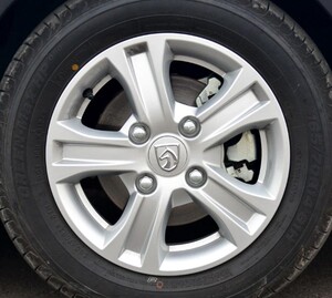 适用宝骏310轮毂14寸宝骏310w车圈16款17款铁圈升级铝圈铝合金圈