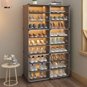 透明鞋柜简易鞋架子家用进门口防尘置物收纳多层封闭代发厂家直销