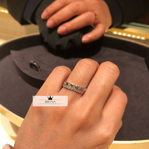 chaumet/尚美 bee my love蜂巢戒指无钻带钻男女婚戒 对戒