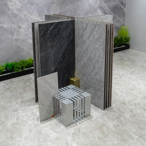 瓷砖展示架陶瓷样品架子落地式大板砖陈列架多功能石材大理石插架