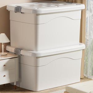 衣服收纳箱超大号玩具整理盒家用大容量衣柜衣物玩具塑料储物箱子