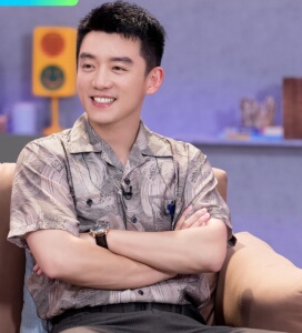 原版灿烂的前行郑恺同款短袖衬衫上衣翻领印花polo衫衬衣男衣服潮