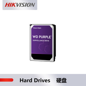 现货西数western digital海康威视wd监控专用1tb2tb4tb6tb8tb硬盘