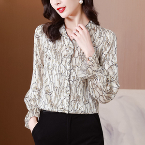 桑蚕丝女上衣100真丝清仓特价