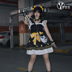 漫悠悠和平 精英吃鸡游戏浪漫波比cos连衣裙同款cosplay套装cos服