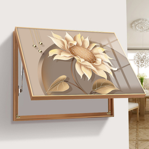 餐厅电表箱装饰画组合