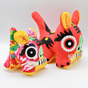 布老虎玩具传统民间手工艺品民俗布艺出国礼品留学中国特色送老外