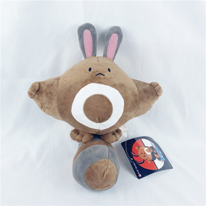 大尾立毛绒玩具 尾立鼠公仔 立尾鼠 老鼠松鼠可爱棕色布偶娃娃