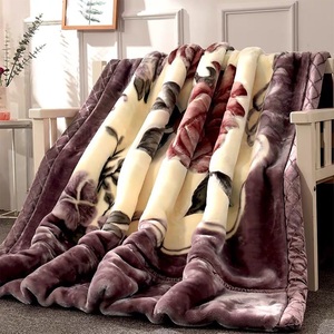拉舍尔毛毯被双层双面绒加绒加秋冬季保暖盖毯垫毯单人双人毯子