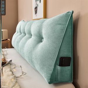 床背靠床头靠垫