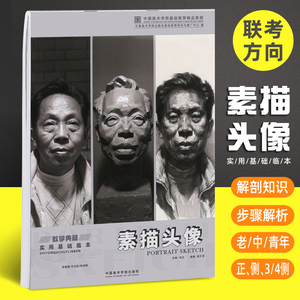 素描头像临本照片