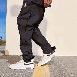 fear of god fog高街联名nba休闲运动宽松魔术贴束脚长裤排扣卫裤