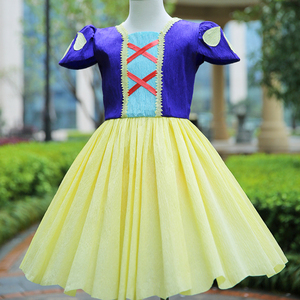 儿童环保演出服时装秀白雪公主裙子灰姑娘亲子装纸质手工材料自制