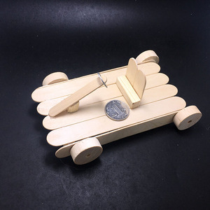 小跑车小轿小车儿童幼儿园手工作业冰棍模型木棍雪糕棍科技小制作