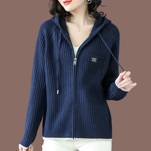 早秋春秋羊毛衫外套