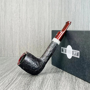 英国dunhill/登喜路烟斗shell briar贝壳特殊银圈坎伯兰嘴3111