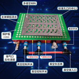 多点式真空吸盘拆解图片