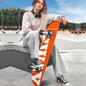 长板滑板女斯威