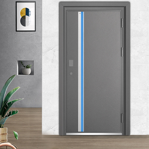 轻奢甲级防盗门家用入户大门进户安全门嵌入式智能指纹锁定制门