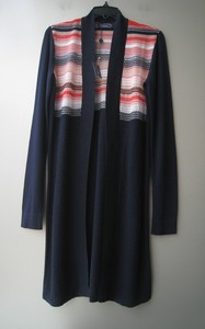 美国品牌 MNG 女装80%蚕丝13%羊绒 5%尼龙 2%涤纶 中长款开衫毛衣