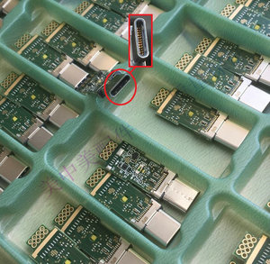 原装全新 JAE TYPE C 插头 插口 公头 长板 焊板式 USB3.1接口