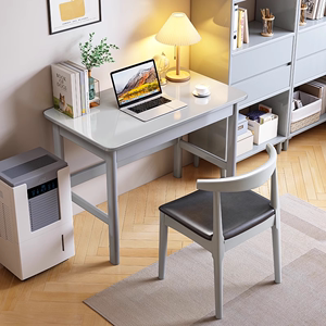 实木小书桌60cm长简约家用写字桌70/80长卧室床边小型电脑桌45宽